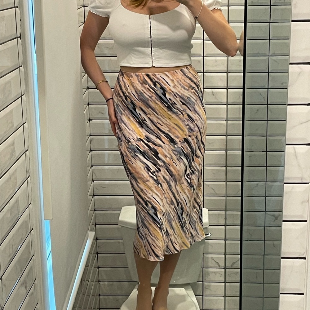 Babaton slip skirt size 10